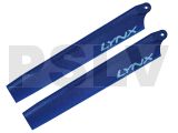  LX61355 - 130 X - Lynx Plastic Main Blade 135 mm - Blue Sky